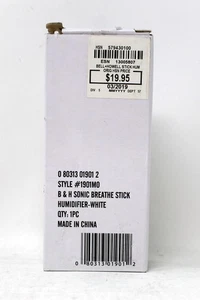 Bell & Howell Sonic Humidifier Breather Stick White 1 Count - Picture 1 of 1