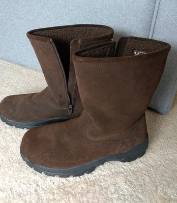 Cabelas Botas Impermeables de Senderismo o Nieve Marrón Gamuza Mujer Talla 10 Foto 1 de 4