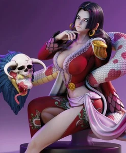 Anime Girl Fan Art Skulptur komplett bemalt SFW oder NSFW Version (auf Bestellung gefertigt) - Bild 1 von 12