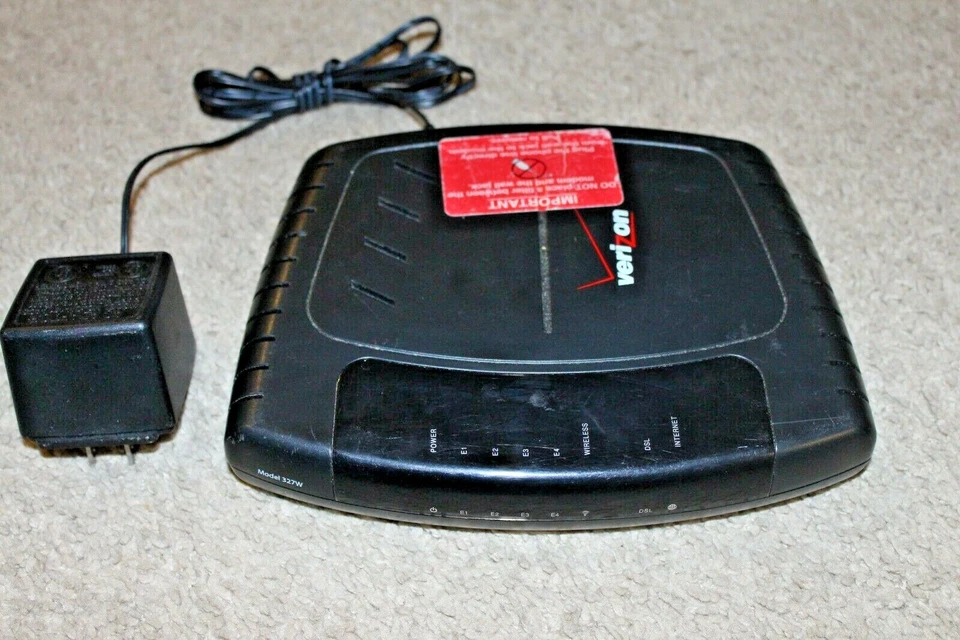 Verizon Westell Model # D90-327W15-06 Rev H Wireless Modem Gateway Router - Image 1 of 2