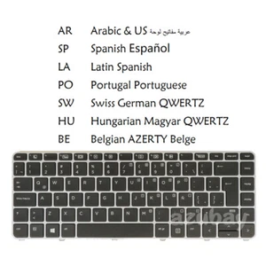 Laptop Keyboard For HP EliteBook Folio 1040 G3 818252-xx1 844423-xx1 Backlit New - Picture 1 of 11