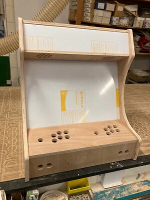 24" Ply 2 Player Bartop Arcade Cabinet Flat Pack Kit - Pls Read Description - Image 1 of 4