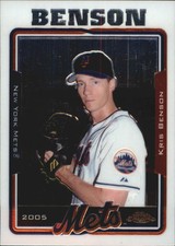 2005 Topps Chrome New York Mets Baseball Card #269 Kris Benson
