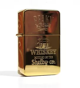 Peaky Blinders Solid Brass gold Lighter - Free Engraving-Ideal Gift - Barrel - Picture 1 of 7