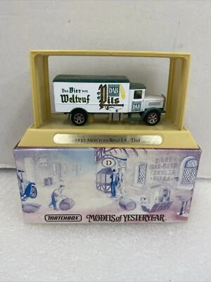MATCHBOX GREAT BEERS OF THE WORLD 1932 MERCEDES-BENZ L5  DAB BEER  YGB21 - BOXED - Image 1 of 4