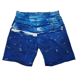 Pantalones Cortos de Natación Polo Golf Ralph Lauren Estampado Océano Elastizados Golf Talla 34 - Imagen 1 de 7