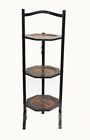Chinese Lacquer Cake Stand - Three Tier Table Bird Chinoiserie
