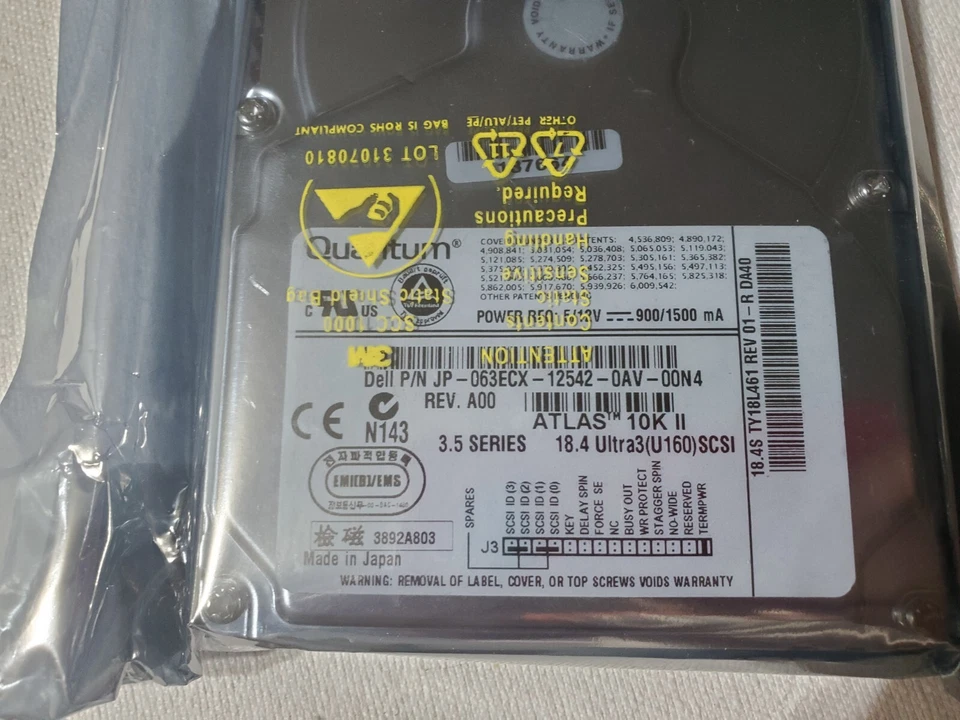 Dell 18.2GB Internal 7200RPM 3.5" (2223U) HDD - Image 1 of 4