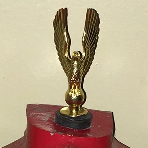 American Gold Metal Eagle Finial Topper for Gamewell Fire Alarm Police Box - Picture 1 of 1