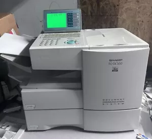 SHARP FO-DC525 SUPER G3 DOCUMENT COMMUNICATION SYSTEM PRINTER 1K pages w/ manual - Picture 1 of 12