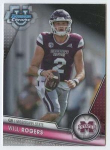 2023 Bowman Chrome University Football Pick Your Card Complete Your Set