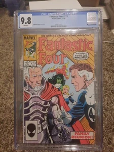 Fantastic Four 273 cgc 9.8 Marvel 1984 1st full appearance of Nathaniel Richards - Picture 1 of 10