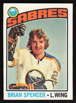1976-77 Topps #191 Brian Spencer Card TCCCX - Image 1 of 2