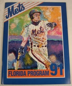 ST LUCIE NEW YORK METS 1991 BASEBALL PROGRAM ROSTER INSERT - Bild 1 von 4