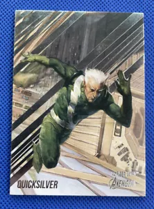 2022 Upper Deck Marvel Fleer Ultra Avengers #55 Quicksilver Base Card - Bild 1 von 3