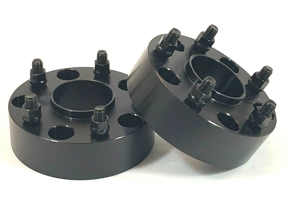 2 piezas 07-13 Jeep Commander HUB CENTRADO ADAPTADOR ESPACIADOR RUEDA 2,00 pulgadas # 5500EHCBK Foto 1 de 1