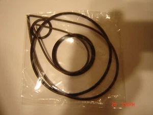 MANSFIELD ULTRA AUTOMATIC 8MM PROJECTOR BELTS, Model 3112, 5 Belt Set. New - Picture 1 of 1