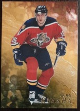 1998 - 1999 ITG Be A Player Oleg Kvasha Gold Series #210 Hockey Card