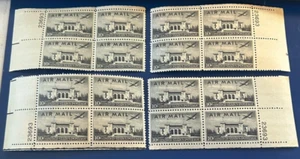 Scott C34 - 10 cent US Air Mail. Set of 4.. Pan-American Bldg - 1946 - MNH - Picture 1 of 1