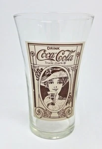 6 Vintage Coca Cola neu erstellt aus Archiven Flair Stil Glas Cola Frau Dame - Bild 1 von 4