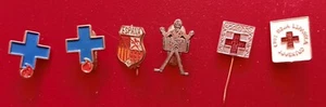 LOTE DE 6 PINES DE LOS AÑOS 60 # 1716 - Imagen 1 de 1