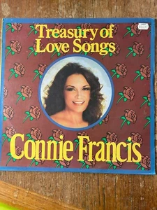 Connie Francis – Treasury Of Love Songs LP Australia Vinyl 1987 - Picture 1 of 6