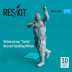 Yellow jersey Santa Aircraft Handling Officer 1pcs Scale 1:72 ResKit RSF72-0024 - Picture 1 of 3