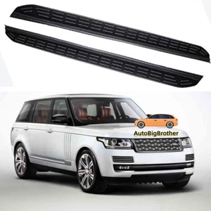 Fits for LR Range Rover 2013-2021 Running Boards Side Steps Pedal Nerf Bar - Imagen 1 de 7