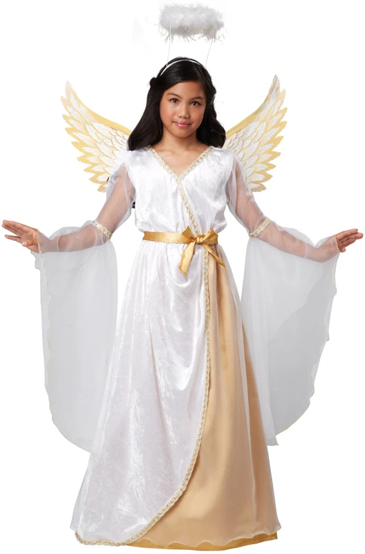 Christmas Nativity Religious Biblical Guardian Angel Heaven Child Costume - Image 1 of 1