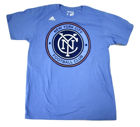 MLS Mens NYCFC New York City FC Football Club Ultimate Tee Shirt New S, M, L Cover