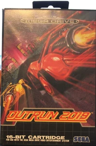 OutRun 2019 (1994) Sega Mega Drive (Modul, Manual, Box) working 16-bit CIB - Bild 1 von 3