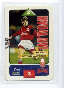 (Jg7431) SUBBUTEO SQUADS,FOOTBALL,NOTTINGHAM FOREST,IAN WOAN,1995-96 