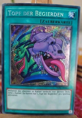 TOPF DER BEGIERDEN - TDIL-DE066 Secret Rare / Near Mint  - Bild 1 von 2