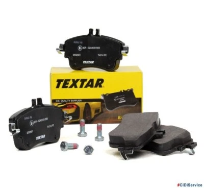 Kit 4 Pastiglie Freno Anteriori Textar Mercedes Classe A CLA W176 Classe B W246 - Imagen 1 de 4