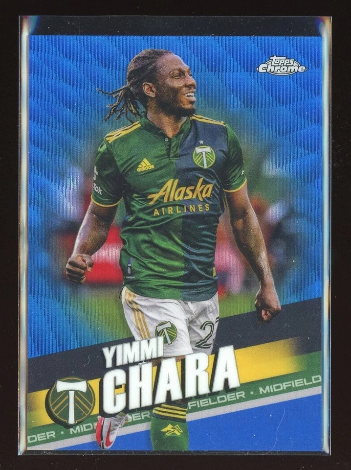 2022 Topps Chrome MLS BLUE WAVE Parallels - Pick from List - Image 1 of 1