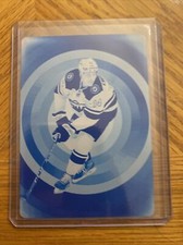 2022-23 Upper Deck Printing Plate Cyan #CA-17 Joel Eriksson 1/1 Minnesota Wild