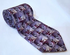 VTG 1996 Jerry Garcia Men's 100% Silk Necktie 'Pine and Rock" Collection 15 - Picture 1 of 10