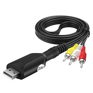 USB Audio Video Capture Card VHS VCR to Digital Converter RCA AV to USB Video - Picture 1 of 8