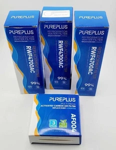 3 Pk PurePlus Water Filters RWF4700AC + 3 Refrigerators Filters LT1000 Kenmore - Picture 1 of 8