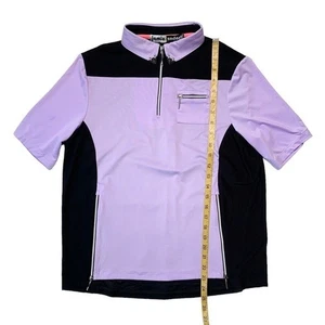 Jamie Sadock Short Sleeve 1/4 Zip Golf Polo Size S - Picture 1 of 5