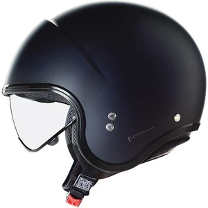 Nolan N21 Classico Open Face Motorcycle Motorbike Helmet - Matt Black - Picture 1 of 2