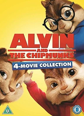 Alvin And The Chipmunks 1-4 [DVD] - DVD  1WVG The Cheap Fast Free Post - Image 1 of 2