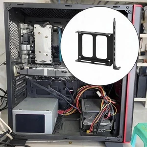 2.5" SSD Mounting Bracket Easy Installation Sturdy Dual SSD Mounting Bracket - Afbeelding 1 van 13