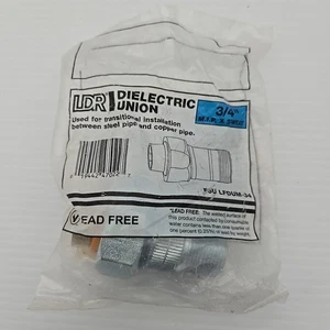 3/4" MIP ×UNIONE DIELETTRICA RAME FSU_LFDUM -34 SIGILLATO NUOVO - Foto 1 di 1