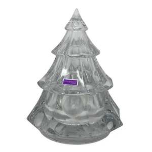 Marquis von Waterford Klar Kristall Weihnachtsbaum Box Süßigkeiten Schmuck Schale 8,5" - Bild 1 von 13