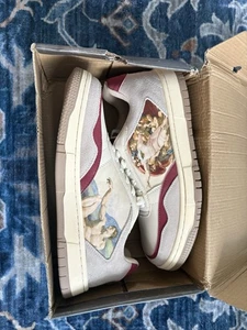 Galartsy Michelangelo The Creation of Adam Sneakers Shoes Size44 EU + Watch NEW - Picture 1 of 15