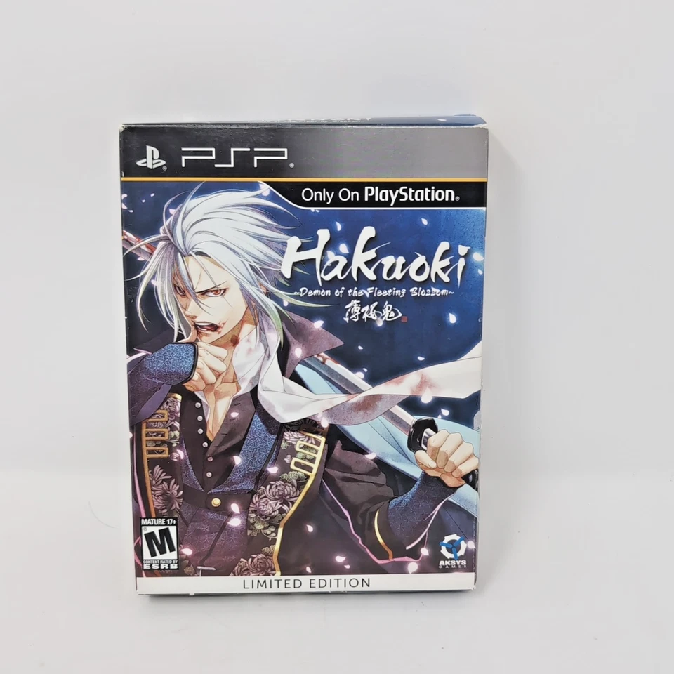Hakuoki: Demon of the Fleeting Blossom - Limited Edition (Sony PSP) CIB Complete - Image 1 of 4