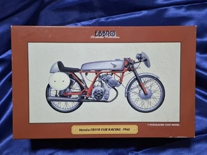 EBBRO 1/10 Honda CR110 CUB RACING 1962 Ebbro Premium Collection Honda Cub Racin - Picture 1 of 8
