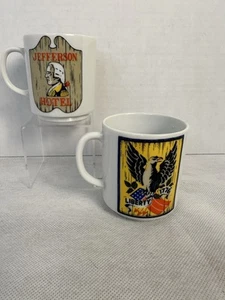 Jefferson Hotel, Richmond Virginia, Historic Vintage Coffee Cup Mugs - Picture 1 of 7