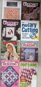 Verschiedene Quilten/Häkeln Magazin Kreativ Quilten Häkeln Spaß Annie's Croch X8 - Bild 1 von 10